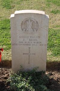 Ismailia War Memorial Cemetery - Moir, John